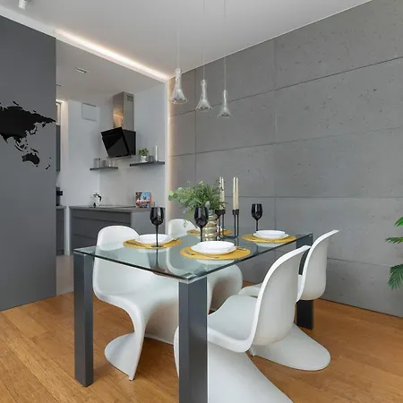 Stylish With Parking & Ac In The Centre Of Near Old Town By Renters Apartmán Krakov
