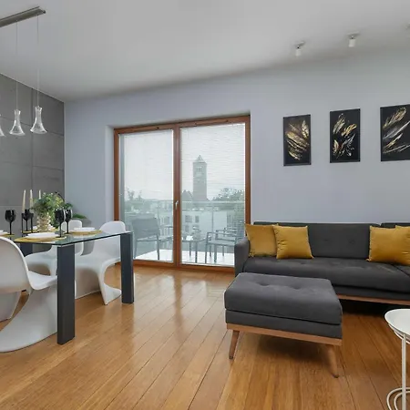 Stylish With Parking & Ac In The Centre Of By Renters Apartment Krakau